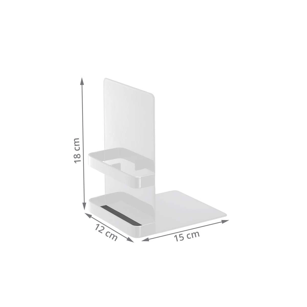 2 Serre-livres En Métal Blanc – Image 4