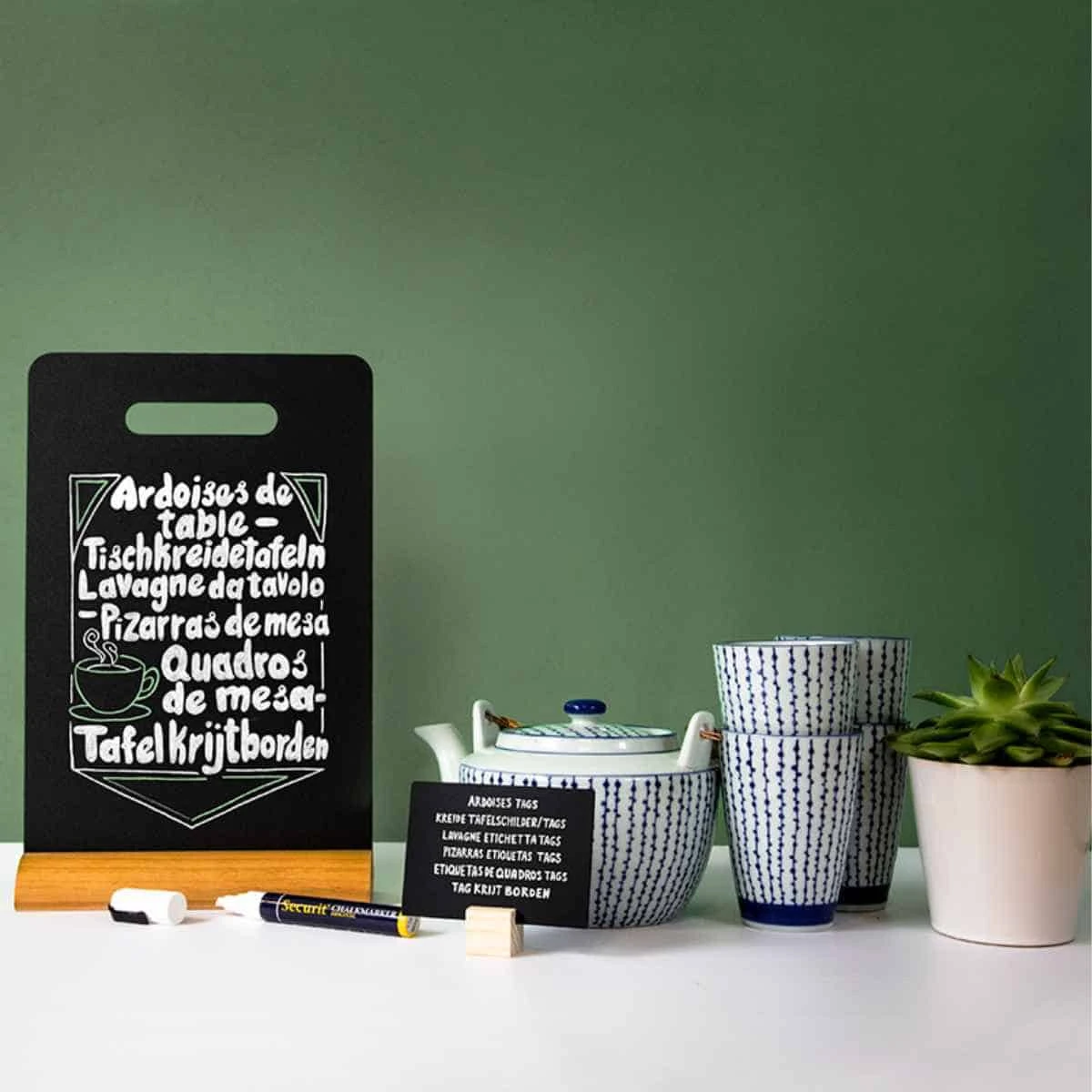 6 étiquettes Ardoise Avec Support – Image 9