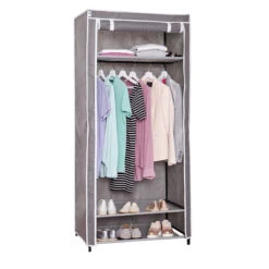 Armoire Penderie Avec 3 étagères