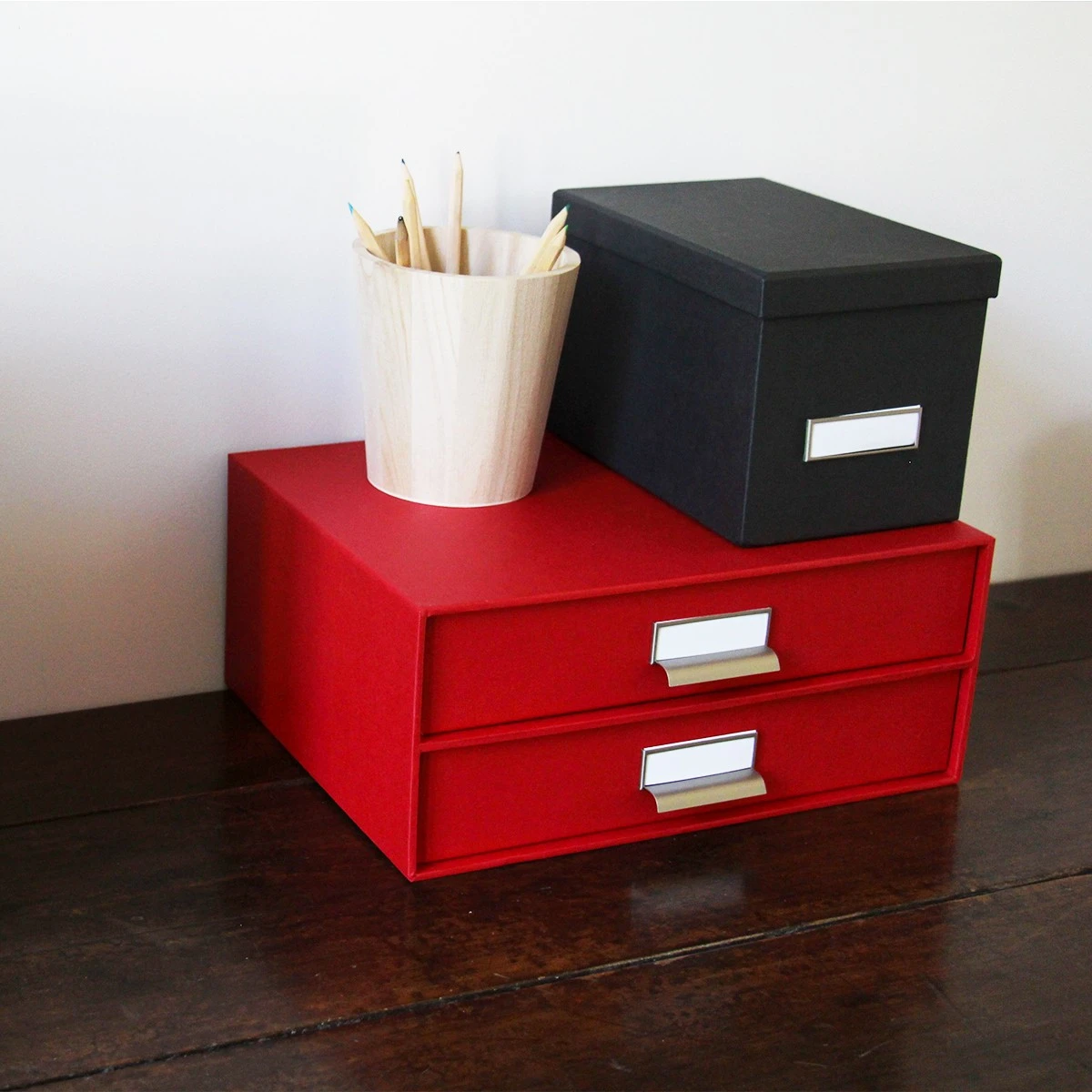 Boîte à CD En Carton Gris Anthracite – Image 7