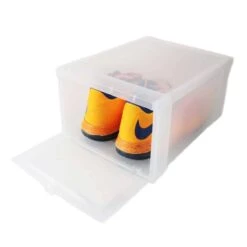Boîte à Chaussures En Plastique Transparent Avec Porte Frontale