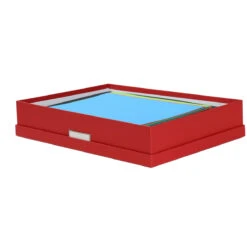 Boîte A3 En Carton Rouge