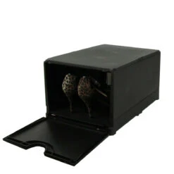 Boîte De Rangement Pour Chaussures Pliable Et Empilable Noire