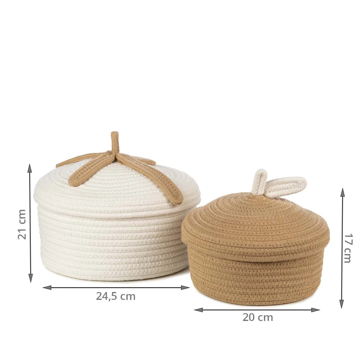 Boîtes En Corde Avec Couvercle – Image 2