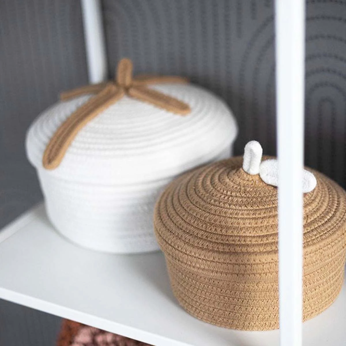 Boîtes En Corde Avec Couvercle – Image 3