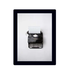 Cadre Sans Trou Pour Document A4 Noir