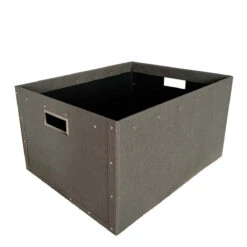 Caisse De Rangement En Carton Avec Poignées