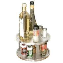 Carrousel De Cuisine En Inox à 2 Niveaux