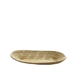 Corbeille Rectangulaire En Rotin Tressé