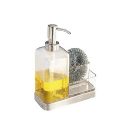 Distributeur De Savon Et Porte-éponges Pour évier