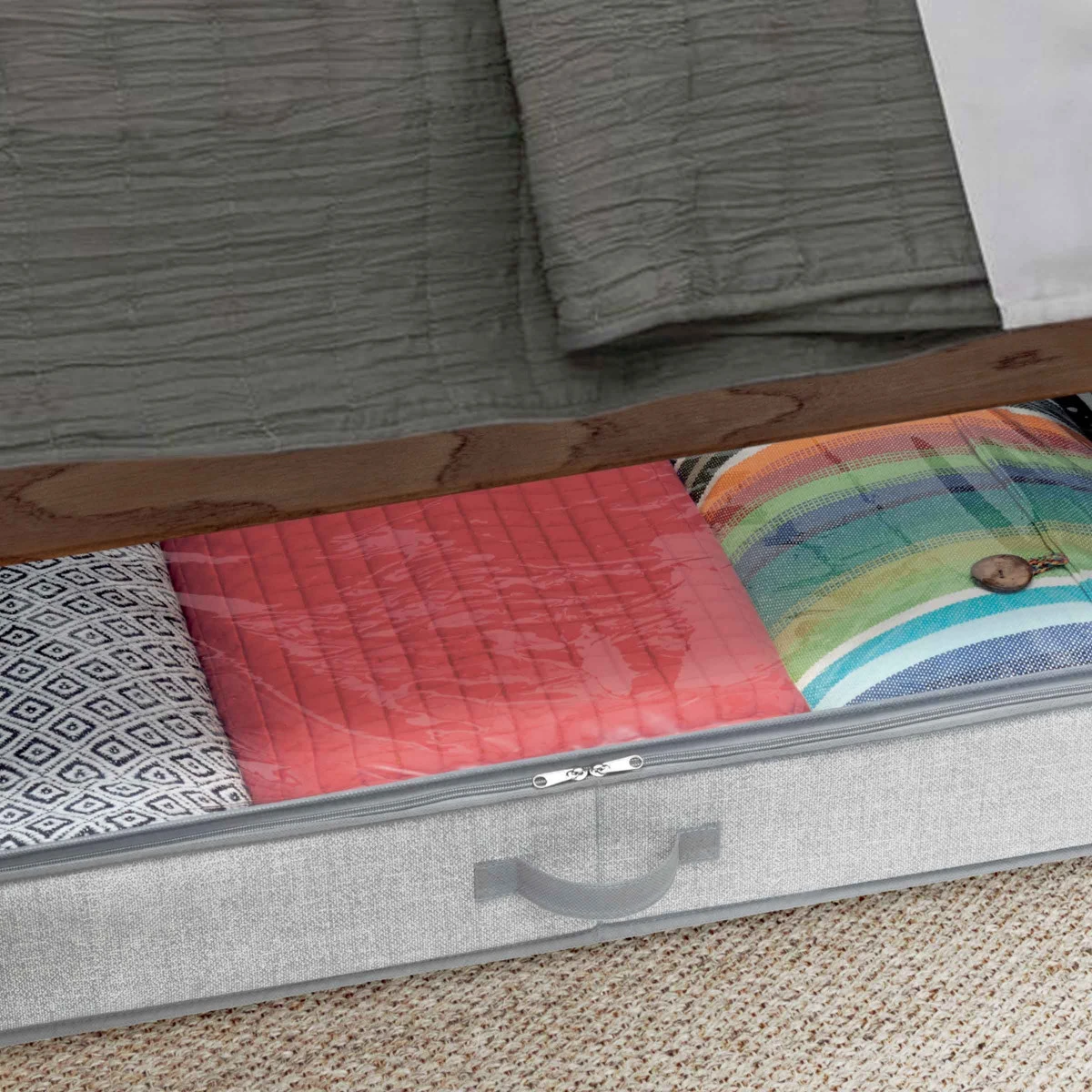 Housse De Rangement Sous Le Lit Rigide – Image 12