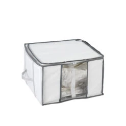 Housse De Rangement Sous Vide Blanche Avec Sangles (taille S)