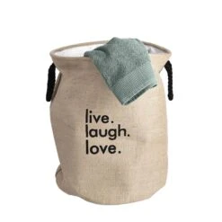 Panier à Linge Avec Message