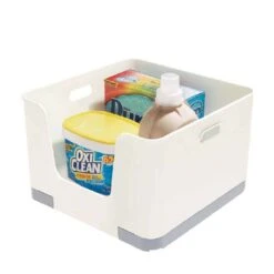 Panier En Plastique Ouvert Empilable