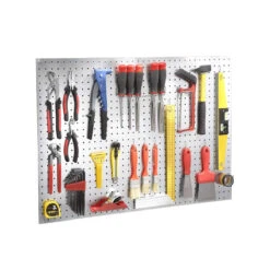 Panneau Perforé En Métal Avec 40 Crochets