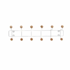 Patère Au Style Scandinave Avec 6 Double Crochets