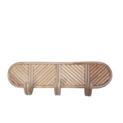 Patère Murale En Bambou