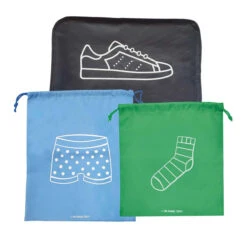 Set De 3 Housses De Voyage Colorées Pour Garçon