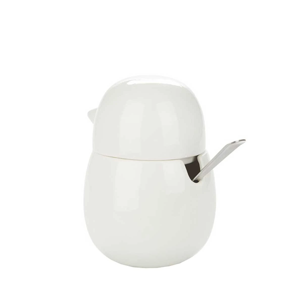 Sucrier Blanc En Forme D'oiseau – Image 2