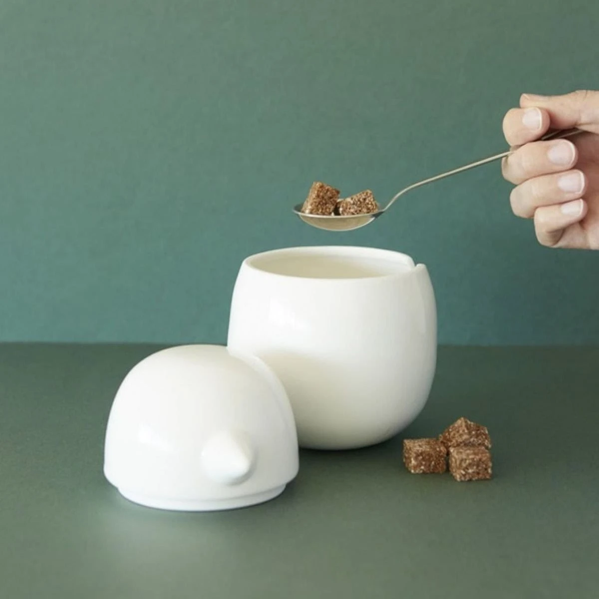 Sucrier Blanc En Forme D'oiseau – Image 7